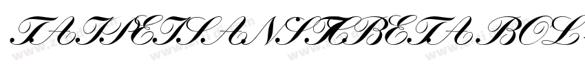 TAIPEISANSTCBETA BOL字体转换
